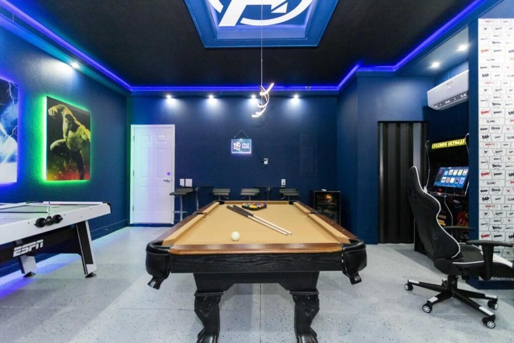 6 Bedrooms Pool And Game Room - 2 Miles To Disney 7817 Орландо Экстерьер фото